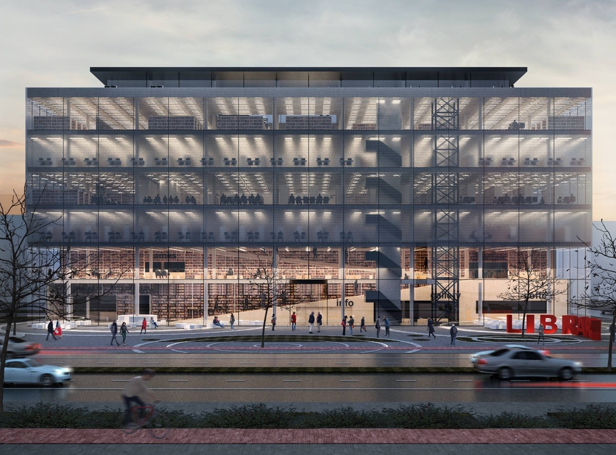 New Library Building Varna